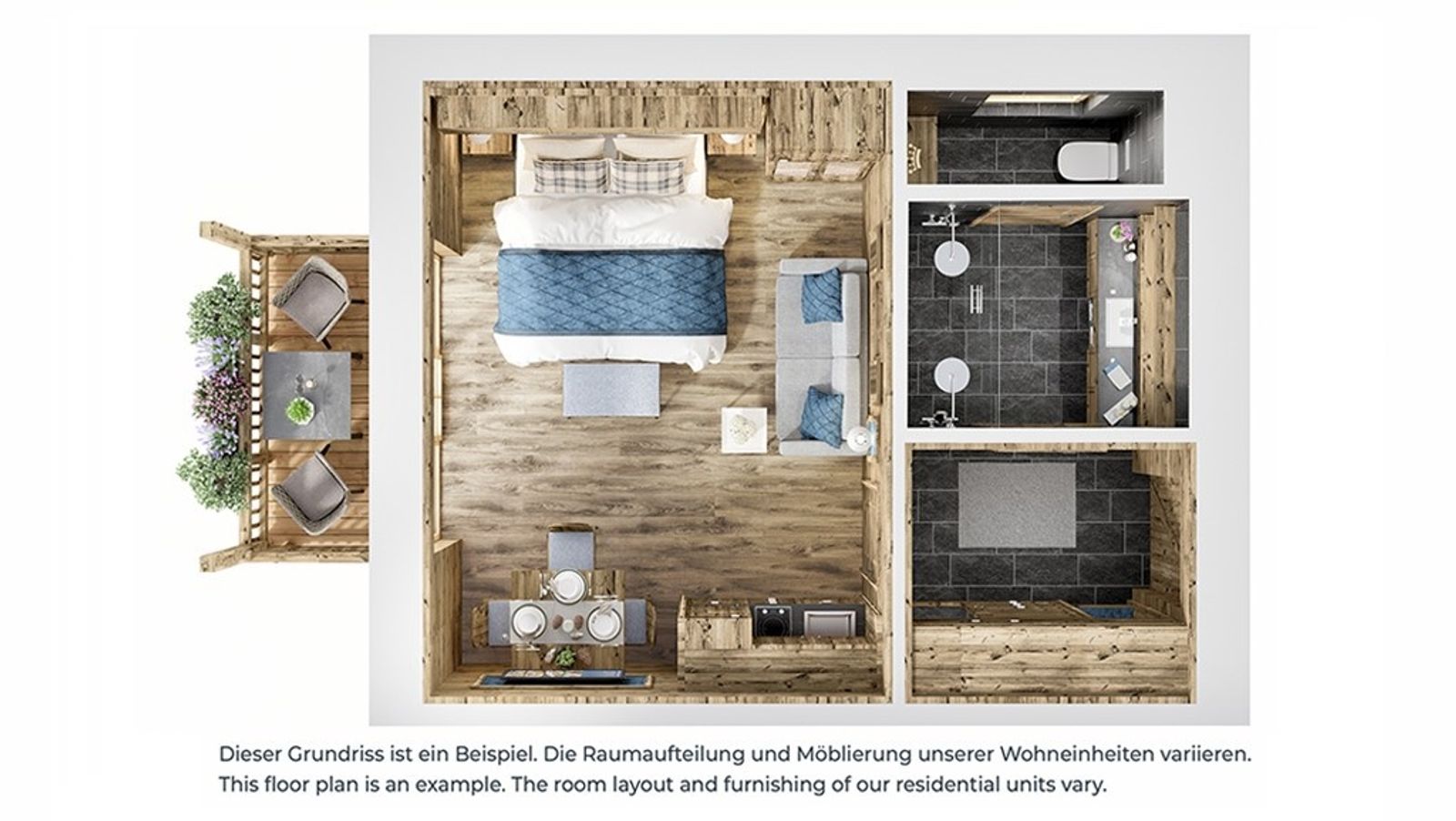 Chalet-Studio Klassik image 5 - MONDI Chalets am Grundlsee