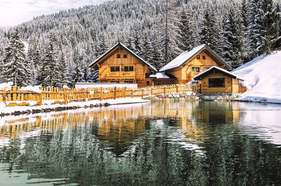 Winter, Bergseegut Chalets, Wagrain, Salzburg, Austria