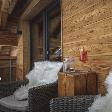 Terrasse, Chalet Haus am Anger, Jungholz im Tannheimertal, Tirol, Österreich