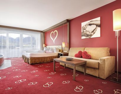 Romantik & Spa Hotel Alpen-Herz: Heart room